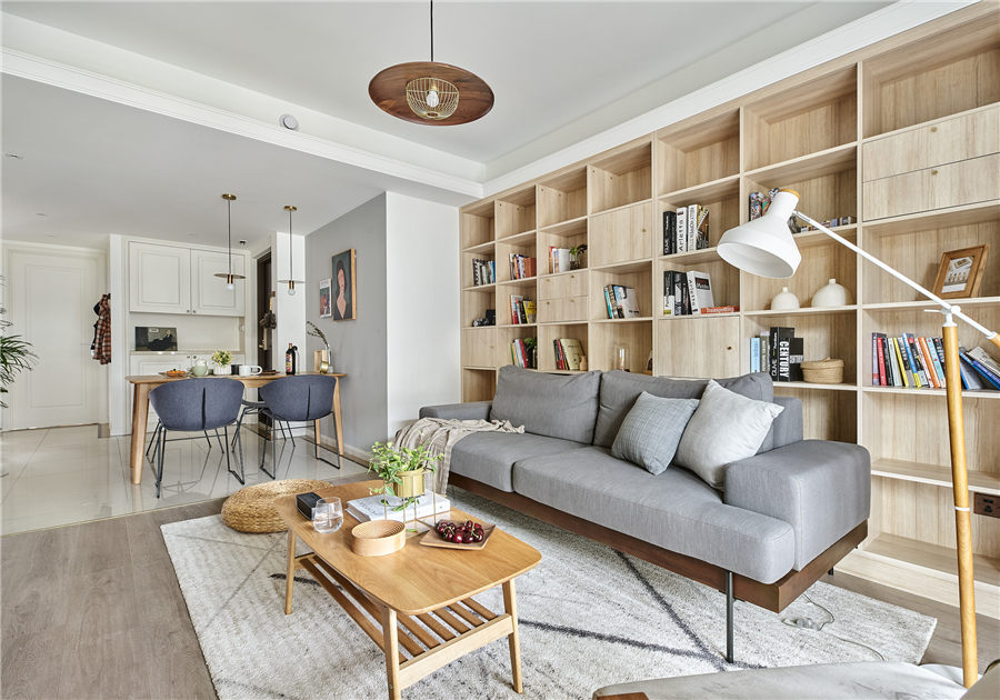 融创96平现代轻奢装修风格,大连融创海逸长洲5期带装修