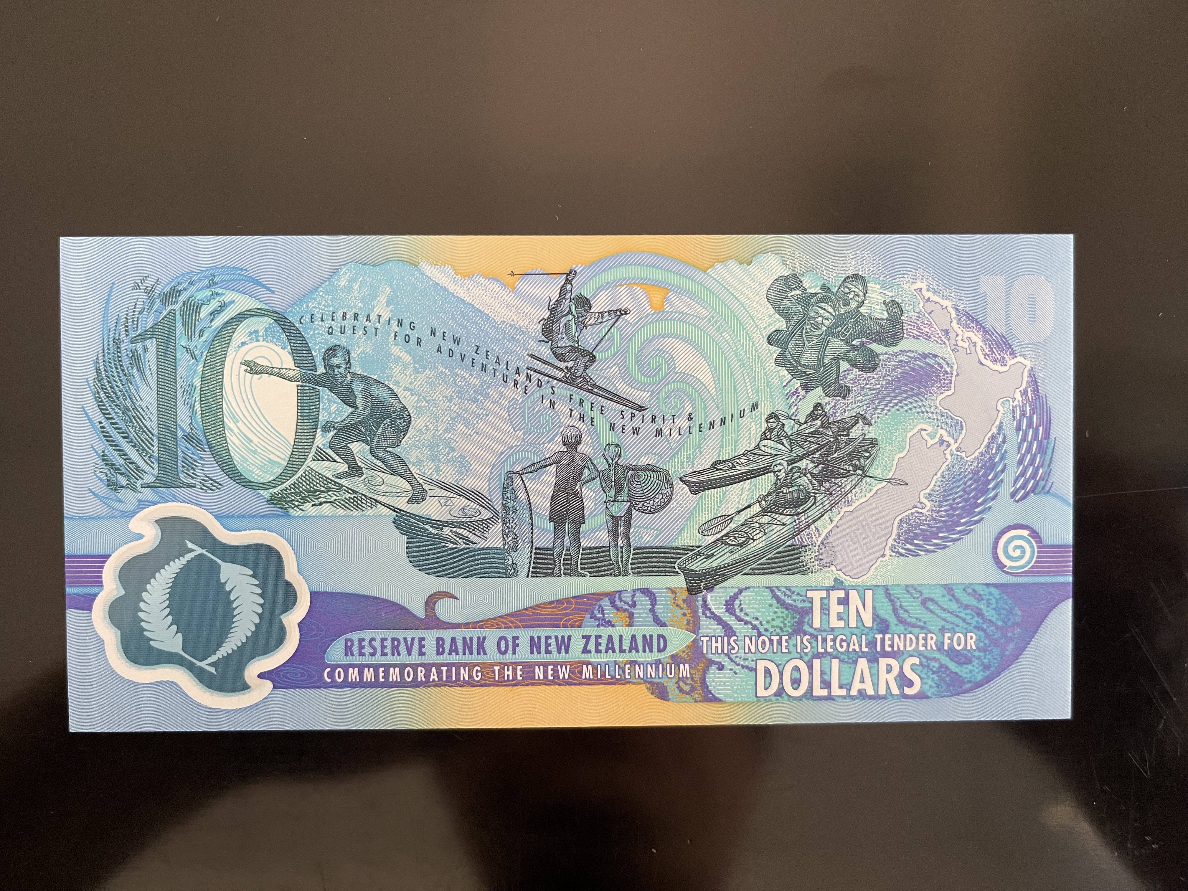 新西兰纸钞全套,新加坡50周年纪念钞一套
