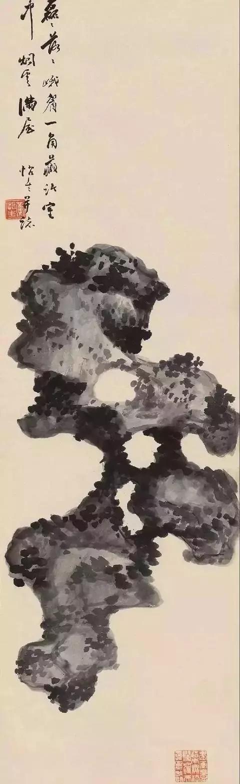历代中国画中的奇石,中国画奇石作品欣赏