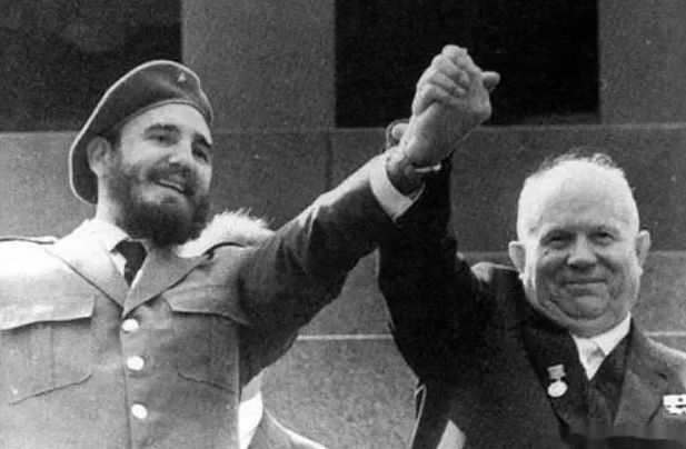 卡斯特罗的精彩瞬间,卡斯特罗和苏联