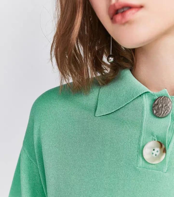 春夏宽松polo衫,2023夏季高端大牌polo衫