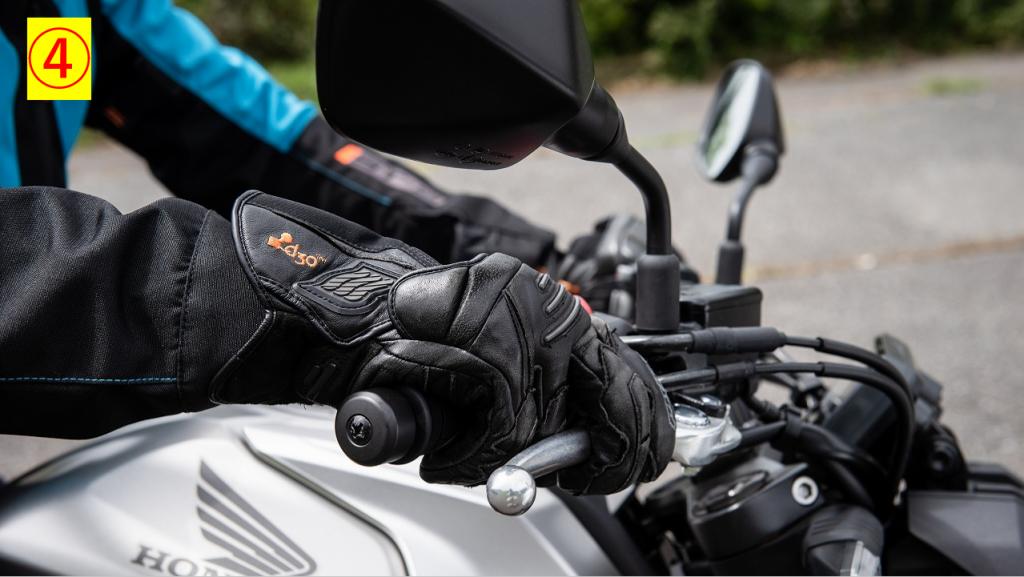 骑摩托车正确刹车顺序,有abs的摩托车正确刹车方式