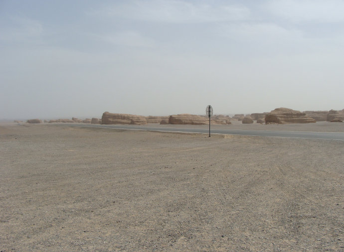 敦煌雅丹魔鬼城景观,大西北七彩丹霞地貌风景绝美震撼