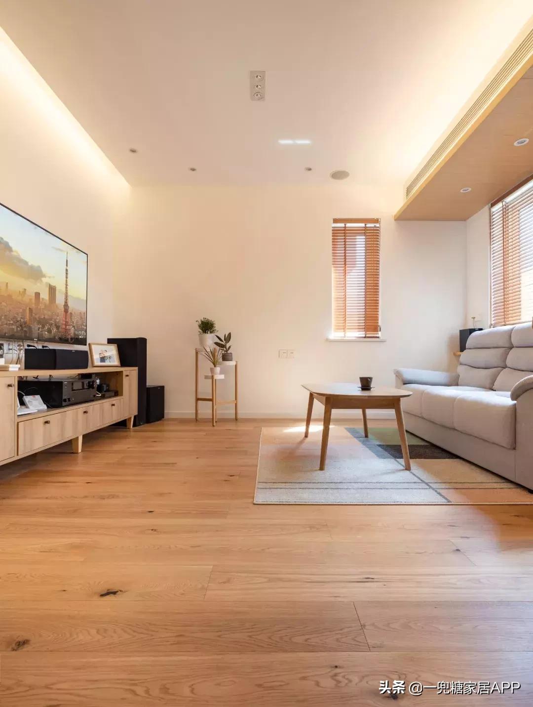 武汉77平米小户型装修,武汉77平两房现代简约