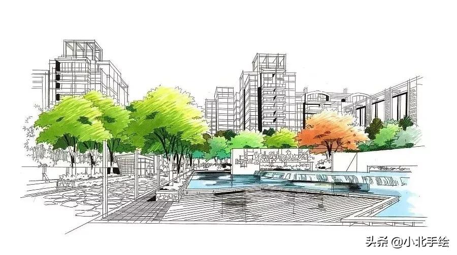 马克笔绘画初学者该用哪种马克笔,马克笔简单调色理论