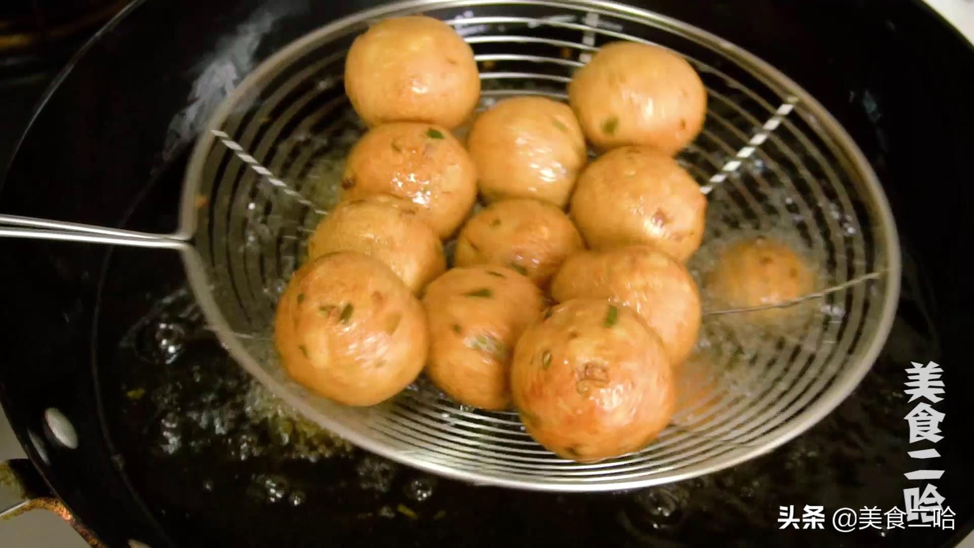 猪肉豆腐炸丸子的正宗做法步骤,过年炸丸子用什么最好吃