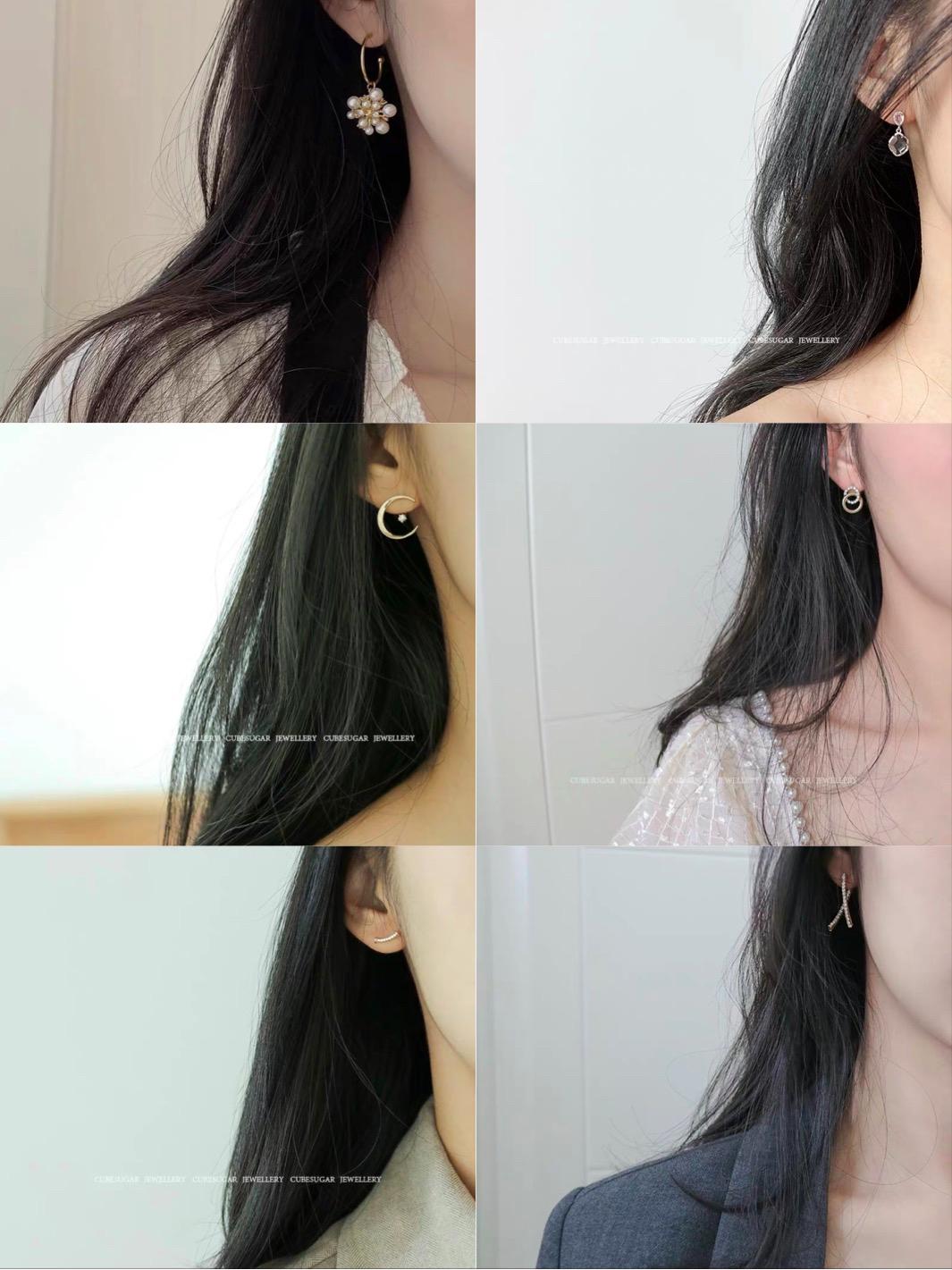 可爱夹子头饰虞书欣,虞书欣的耳夹怎么搭配