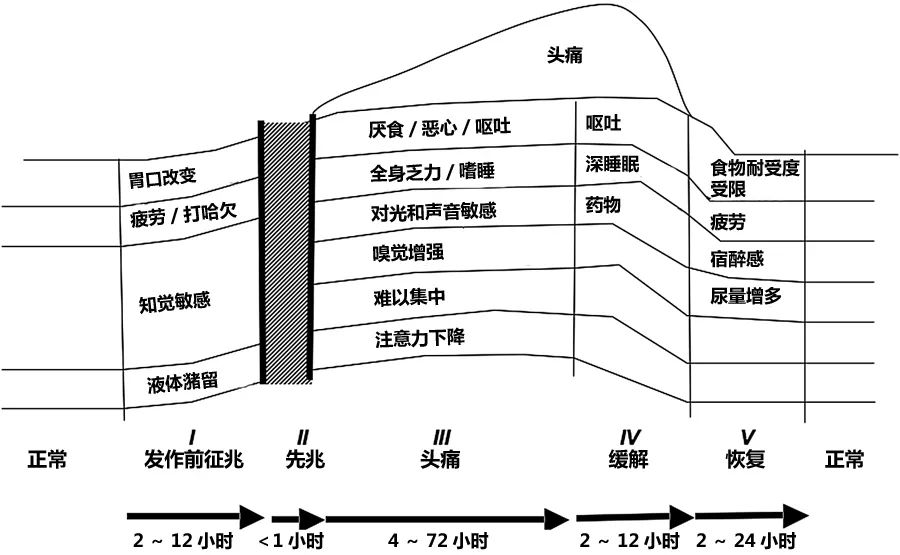 偏头痛的症状和表现有哪些,各种偏头痛的症状和治疗方法