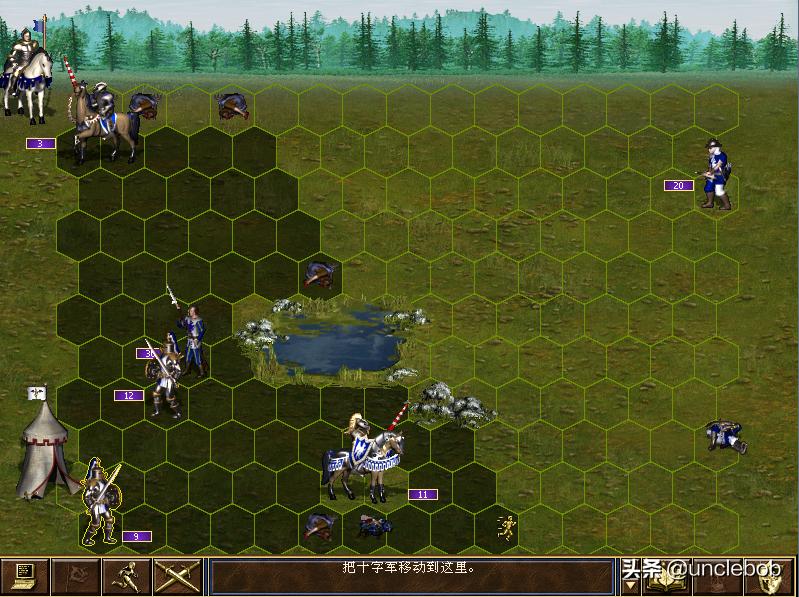 英雄无敌3打比蒙的图,英雄无敌3死亡阴影与深渊号角