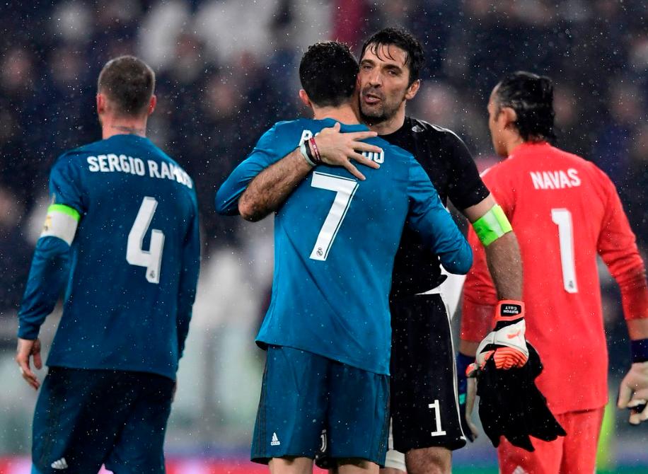 布冯c罗尤文比赛,c罗加盟尤文图斯布冯