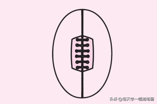 橄榄球运动员简笔画,橄榄球的简笔画