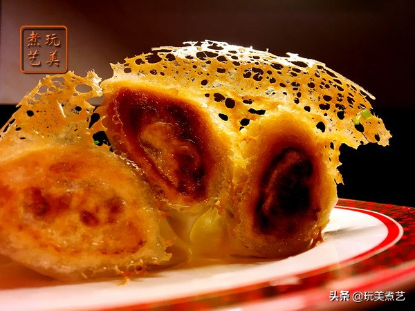 冰花饺子煎法,煎冰花饺子