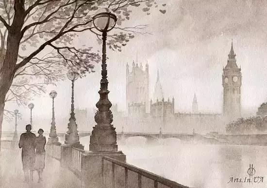 水彩大神之作,国外大师水彩值得一看
