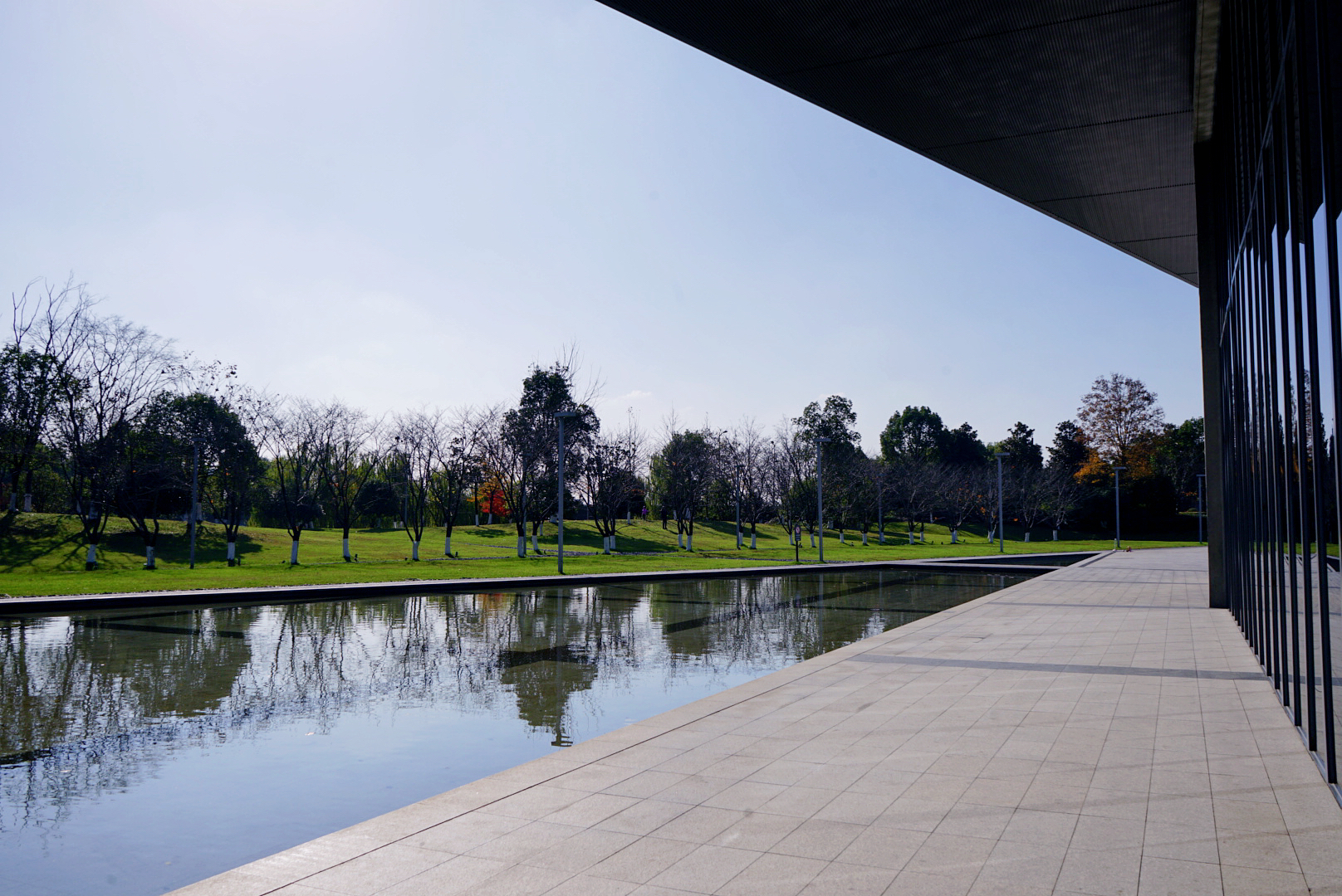 良渚君澜双人温泉,冬日暖阳泡温泉