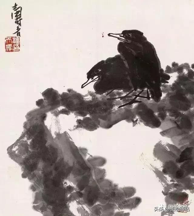 潘天寿荷花题画诗全集,日课潘天寿题画诗二首