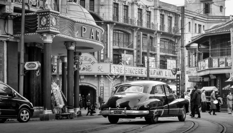 民国上海滩摆摊,中国的地摊文化