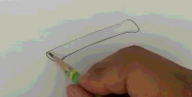 为什么不能为了写的像原帖而用勾描填画的回锋法去做字？