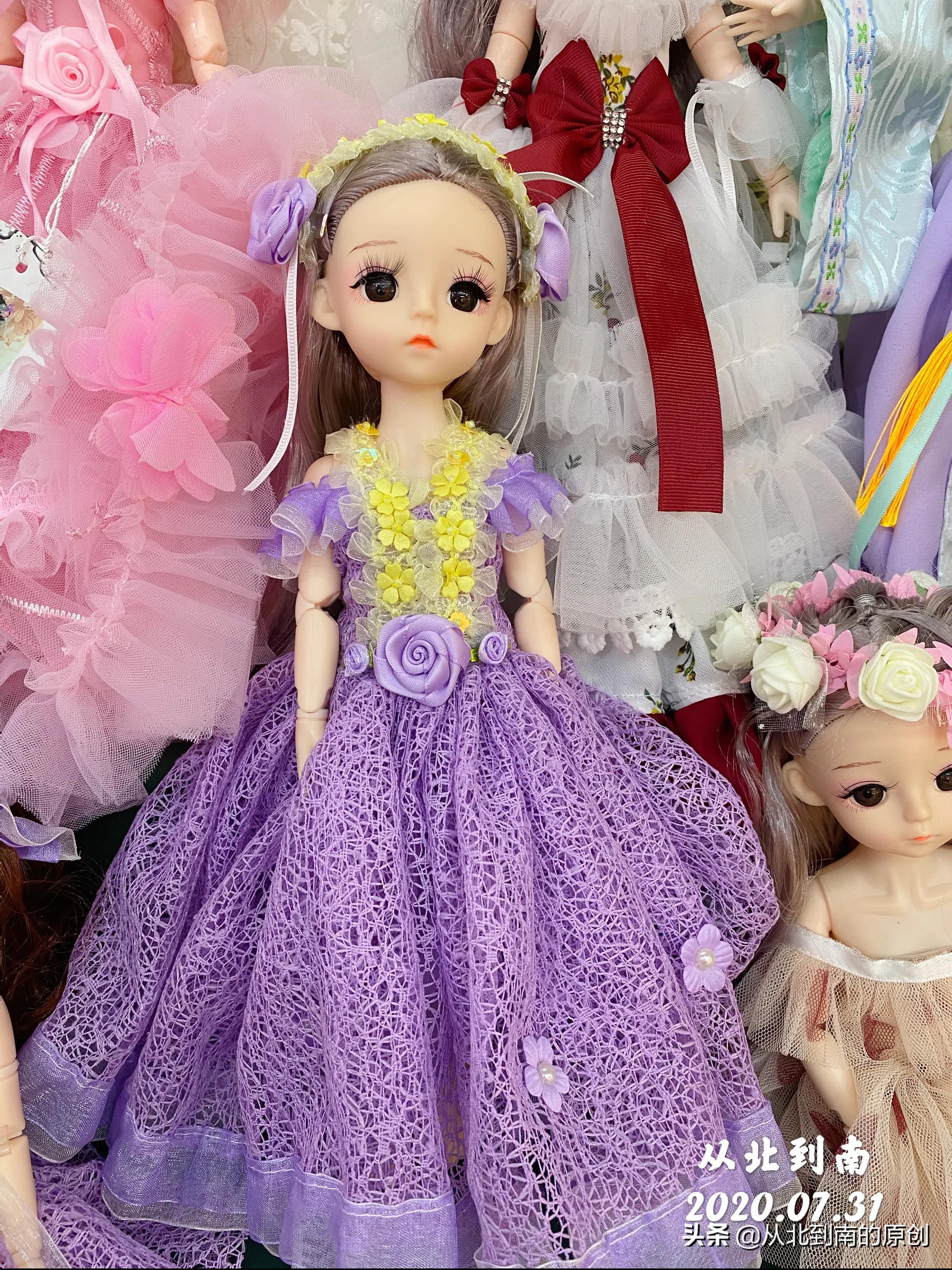 亲自动手做衣服,自己做的手工衣服穿上还真好看呢