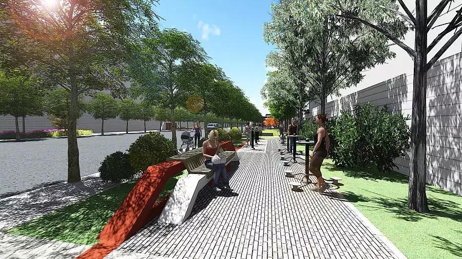 鹿邑百城建设效果图,百城提质工程