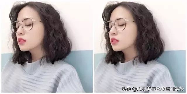 瘦长脸适合丸子头的发型,2021最洋气的减龄发型圆脸丸子头