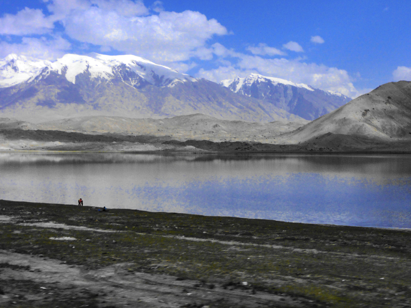 *疆新**印象·帕米尔高原圣洁的雪山-慕士塔格峰