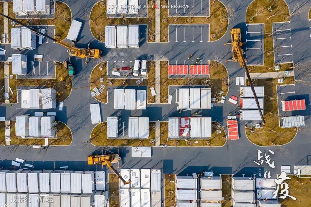 火神山观看,看火神山医院建设