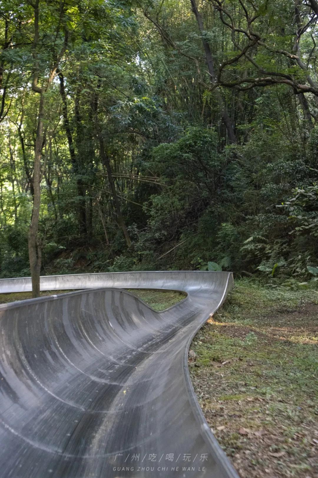 广州白云山滑道一日游,广州白云山懒人快速游玩时间