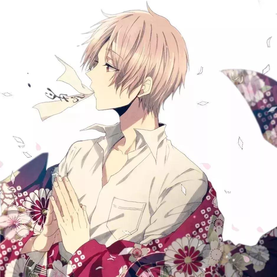 男生头像简单干净动漫手绘,三人闺蜜头像动漫可爱手绘