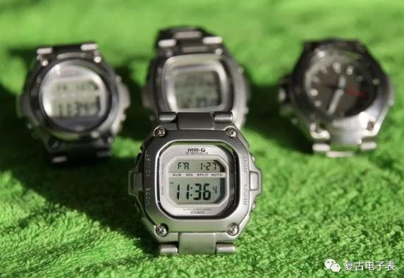 上世纪末经典硬*风汉**格：casiomrg-110方型钢铁侠