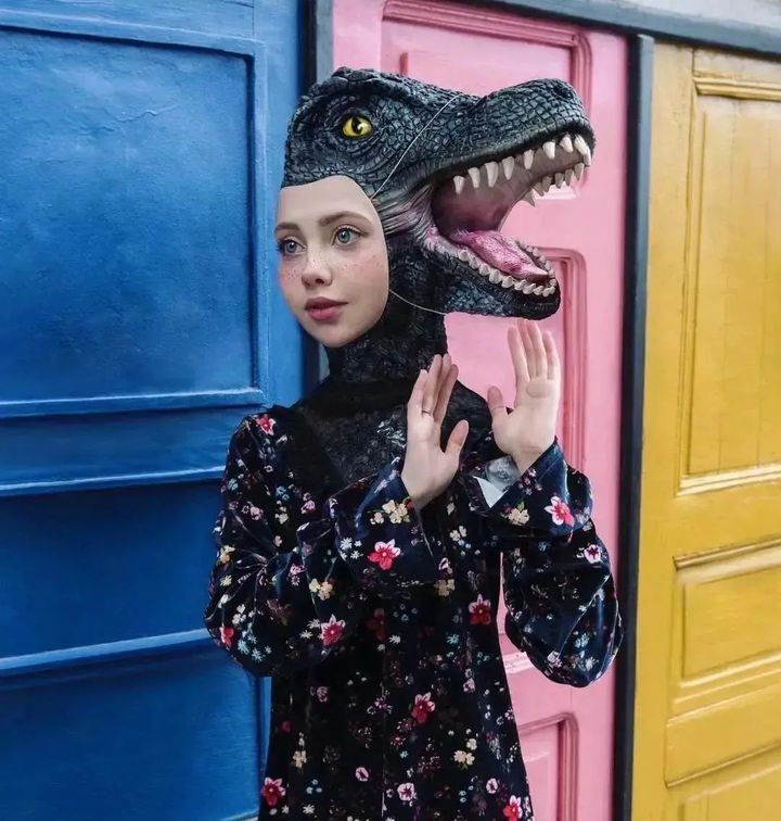 俄罗斯ellensheidlin的创意世界如鬼马精灵本马