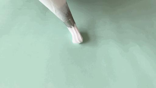 向日葵裱花手法教程简单易学,蛋糕裱花入门基础手法