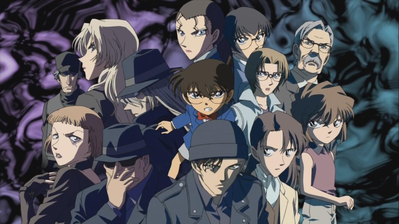 名侦探柯南新一与黑衣组织对决,柯南与黑衣组织对决集数