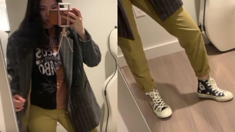 欧阳娜娜同款老爹鞋,欧阳娜娜向往的生活同款鞋