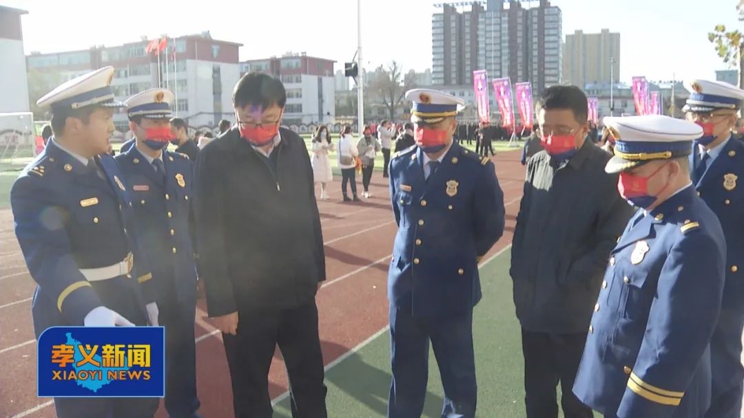 临汾古县119消防宣传月启动仪式,119消防宣传月消防培训进基层