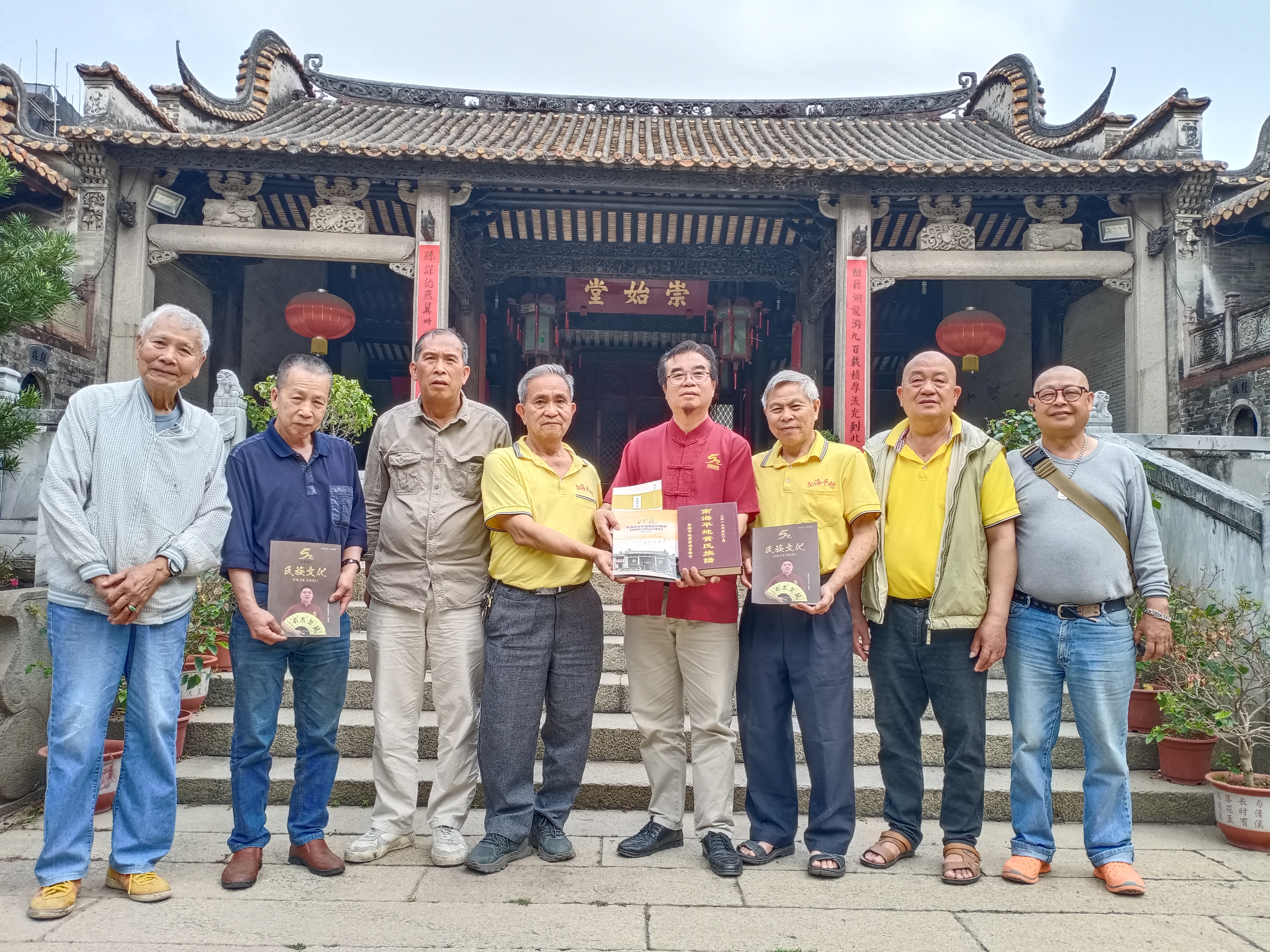 走访“平地黄”,睇大宗祠“花堂”