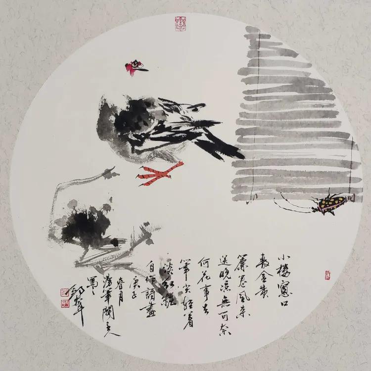 邹大耳写意画作品欣赏,邹大耳写意作品欣赏