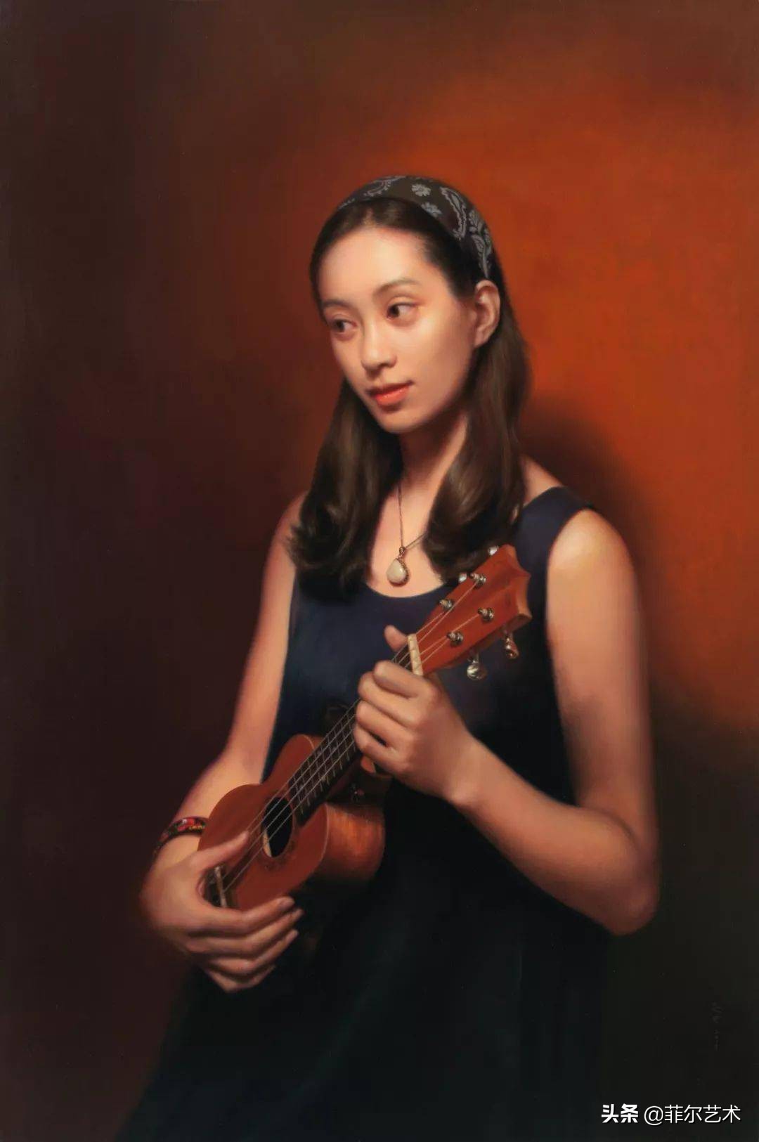 油画人物写实油画,玫瑰花油画写实油画