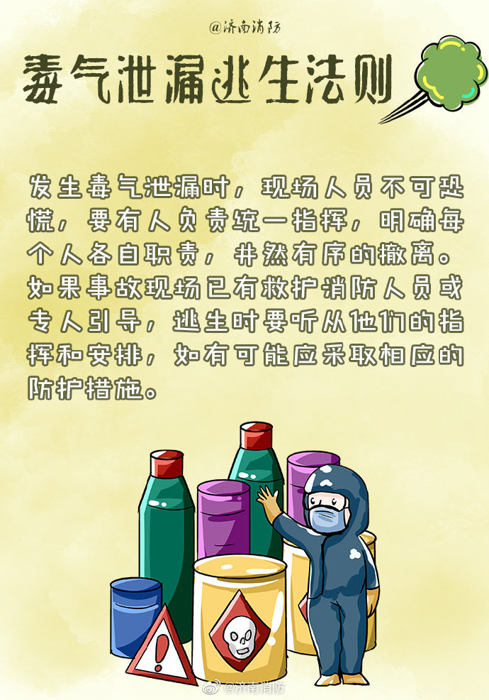 毒气泄漏科普,在毒气区域如何逃生