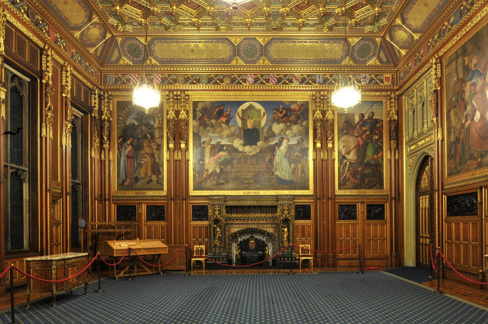 英国议会大厦内部图片,英国议会与议会制度