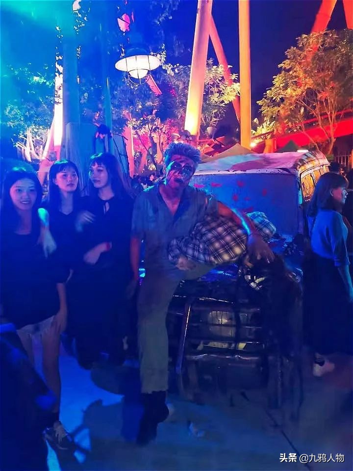 广州长隆万圣节夜晚,广州长隆万圣节群魔出巡