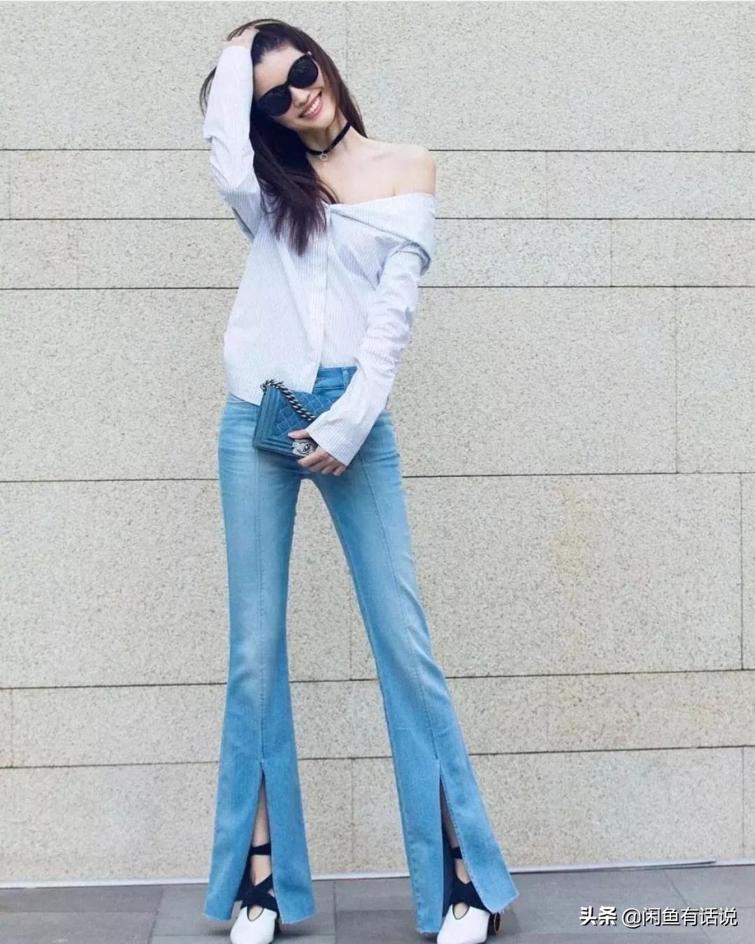 什么材质的小脚裤显瘦不臃肿,小脚裤已过时今年流行丝绒阔腿裤