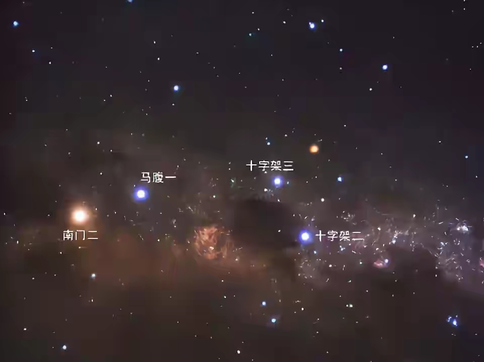 指引南天的灯笼骨架—南十字座