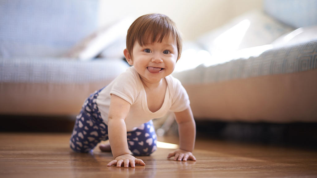 0-12个月宝宝发育图文详解,1-12个月的宝宝发育过程