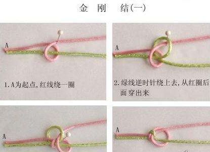 100种编弹性手链绳结的打法,文玩手串单绳打结方法