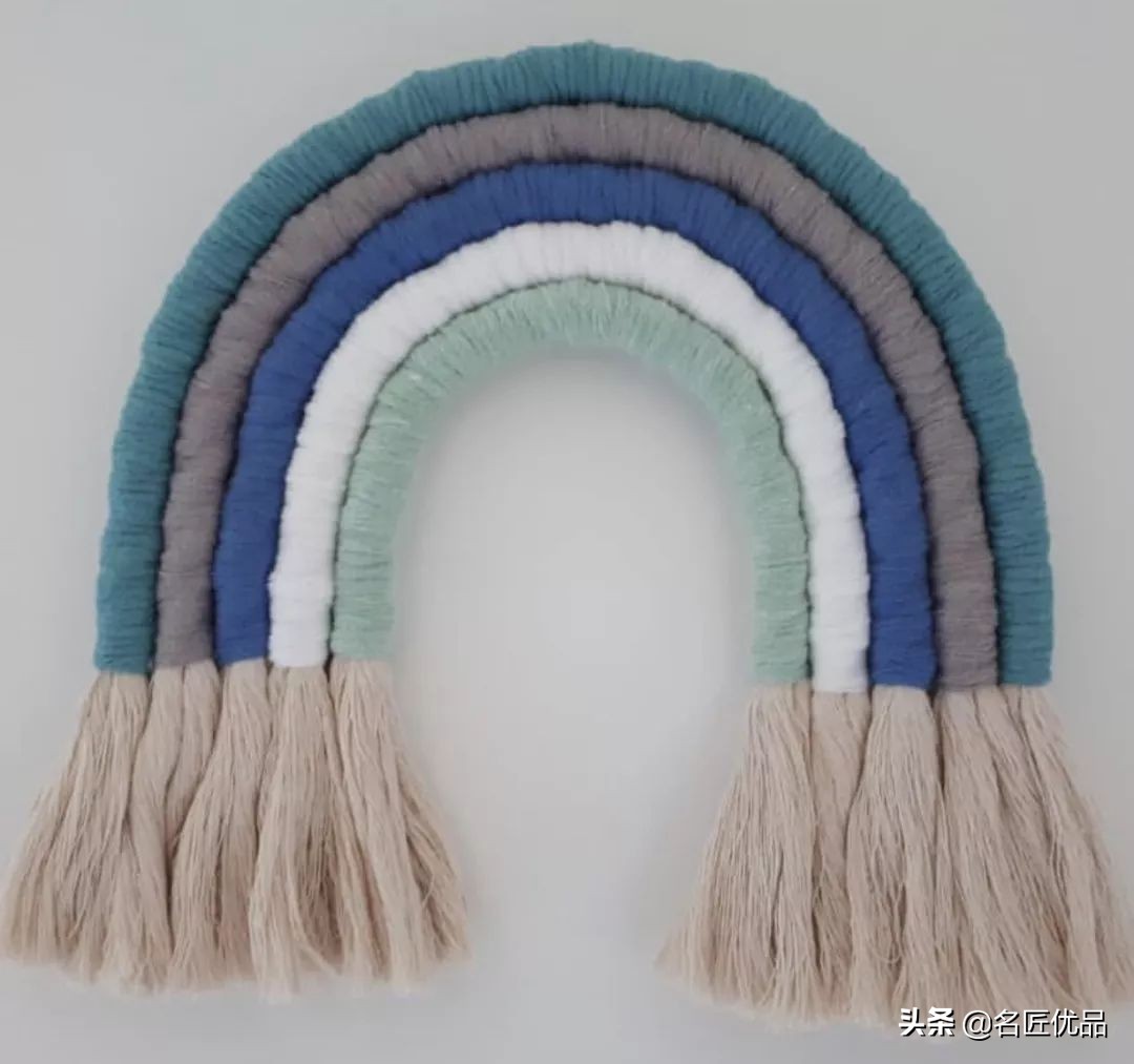 自己在家做家用装饰,diy手工挂毯教程