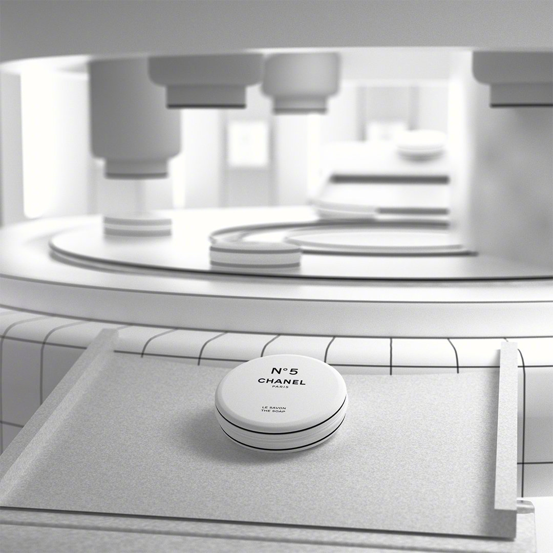 香奈儿香水5号展览,香奈儿5号红色展