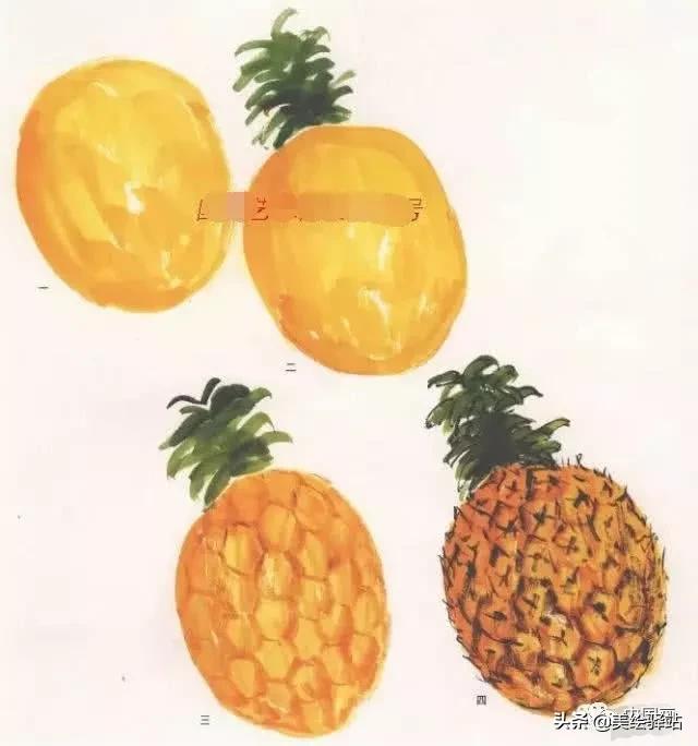 蔬菜怎么画最简单画法,水果蔬菜怎么画又简单