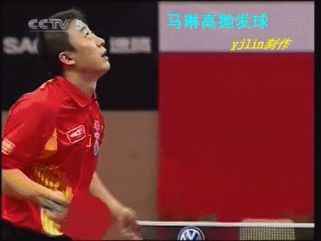 发下旋球马琳,马琳发下旋球技术解析