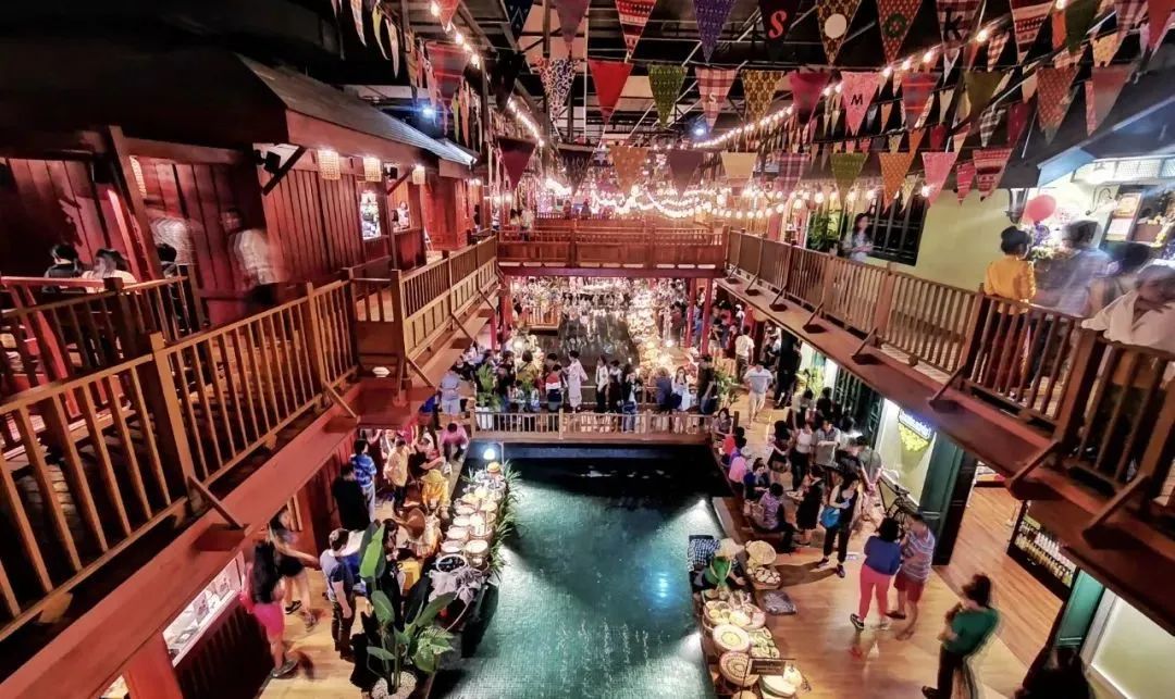 泰国大型购物中心各楼层布局,泰国的购物中心设计