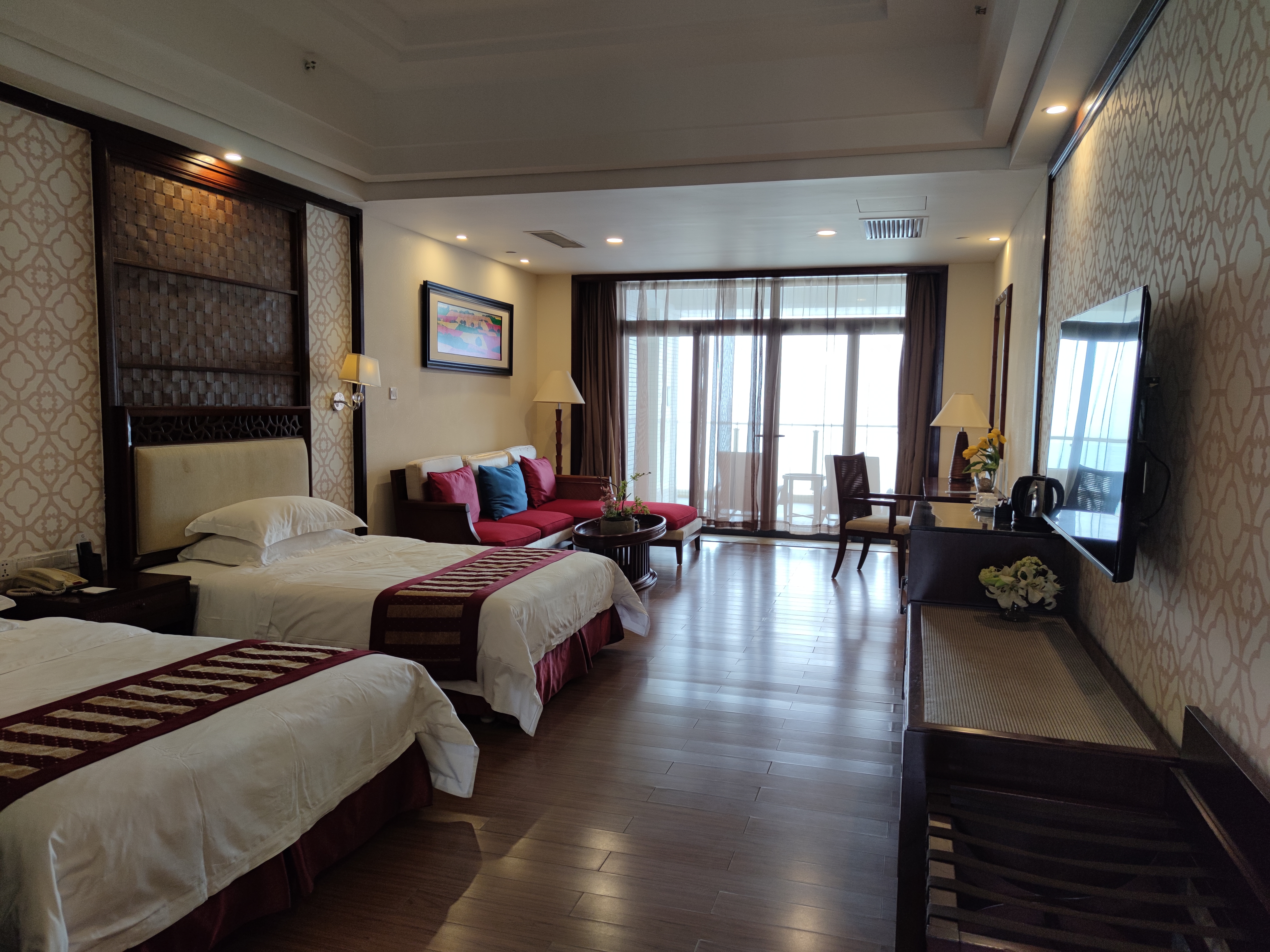 打卡惠州十里银滩，住270°海景房，淡季去海边度假原来是这样